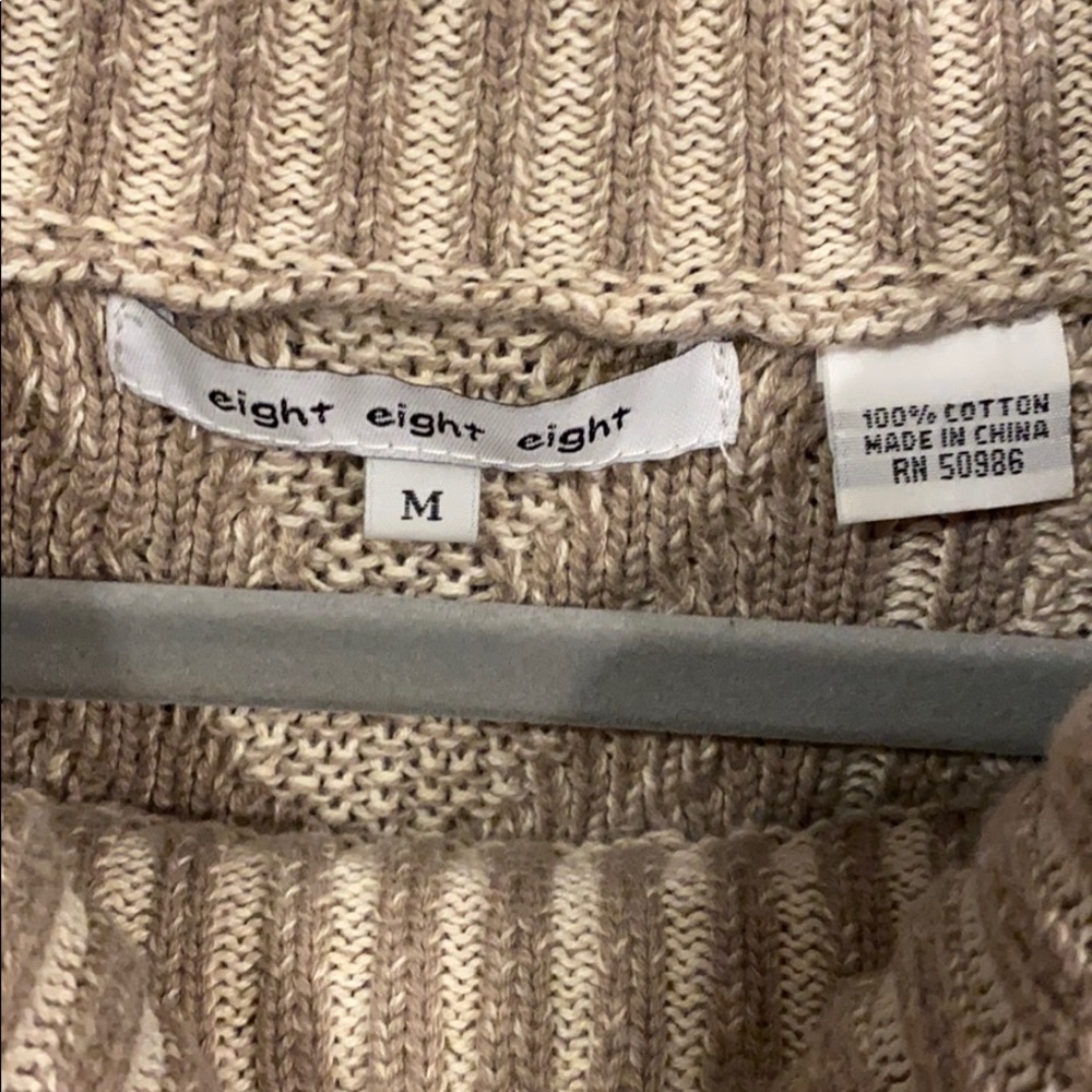 Eight Eight Eight Vintage Knit Sweater Medium - Picture 2 of 4